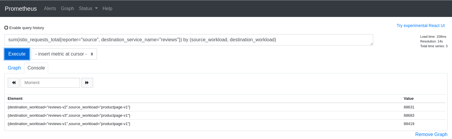 Prometheus Console - aggregation